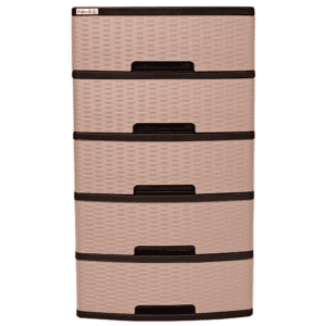 Gavetero Clasico 5N Rattan Cocoa