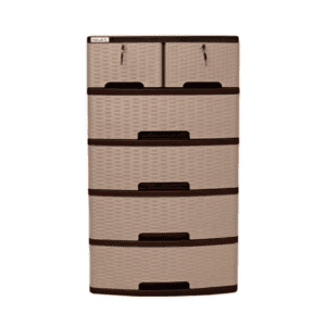 Gavetero con Llavin Rattan Cocoa