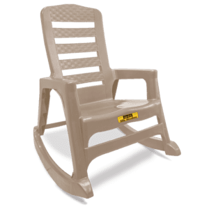 Silla Mecedora Rattan Cocoa